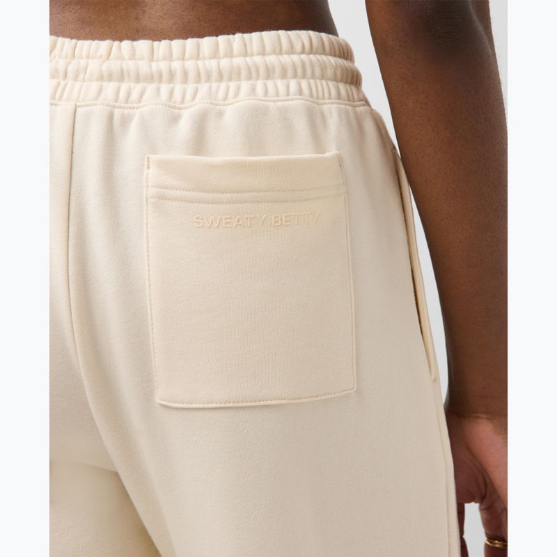 Pantaloni de antrenament pentru femei Sweaty Betty Revive Track ecru beige 5