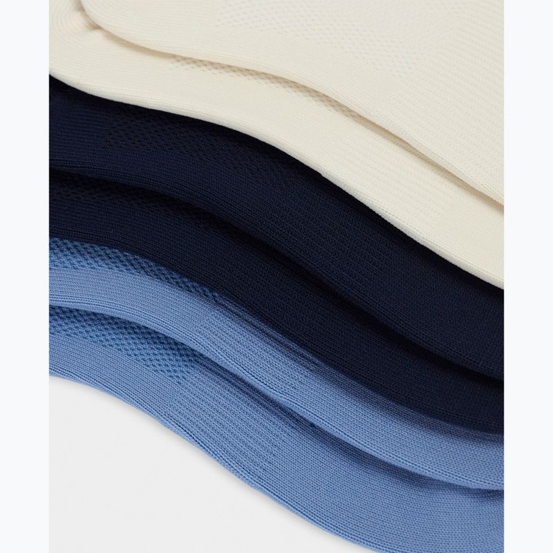 Șosete pentru femei Sweaty Betty Lightweight Trainer 3 pary fadedblue frenchnavy crea 3