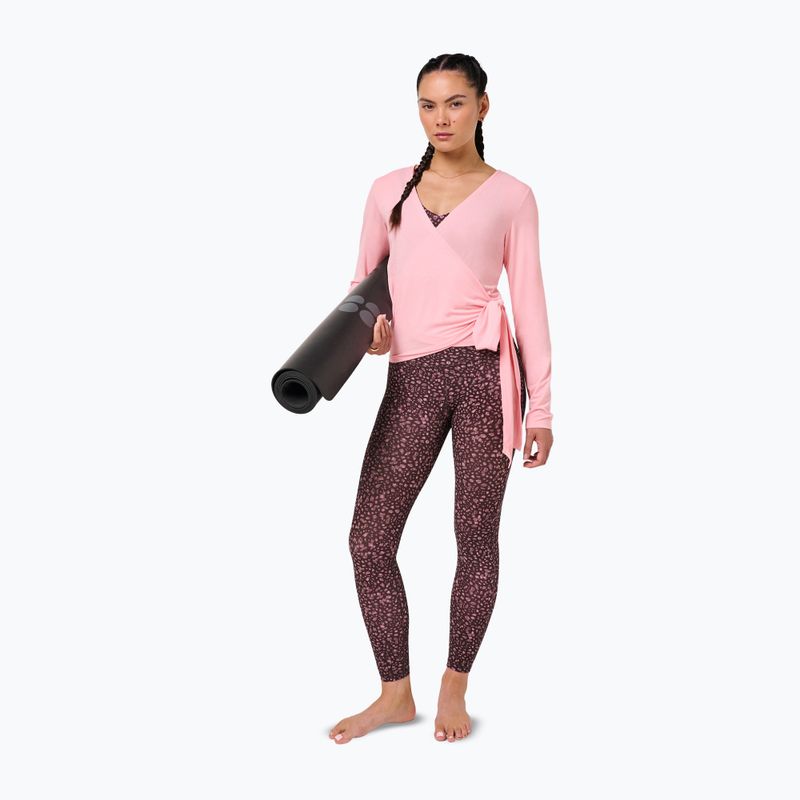 Longsleeve pentru femei Sweaty Betty Soft Flow Studio Wear Your Way deco pink 2