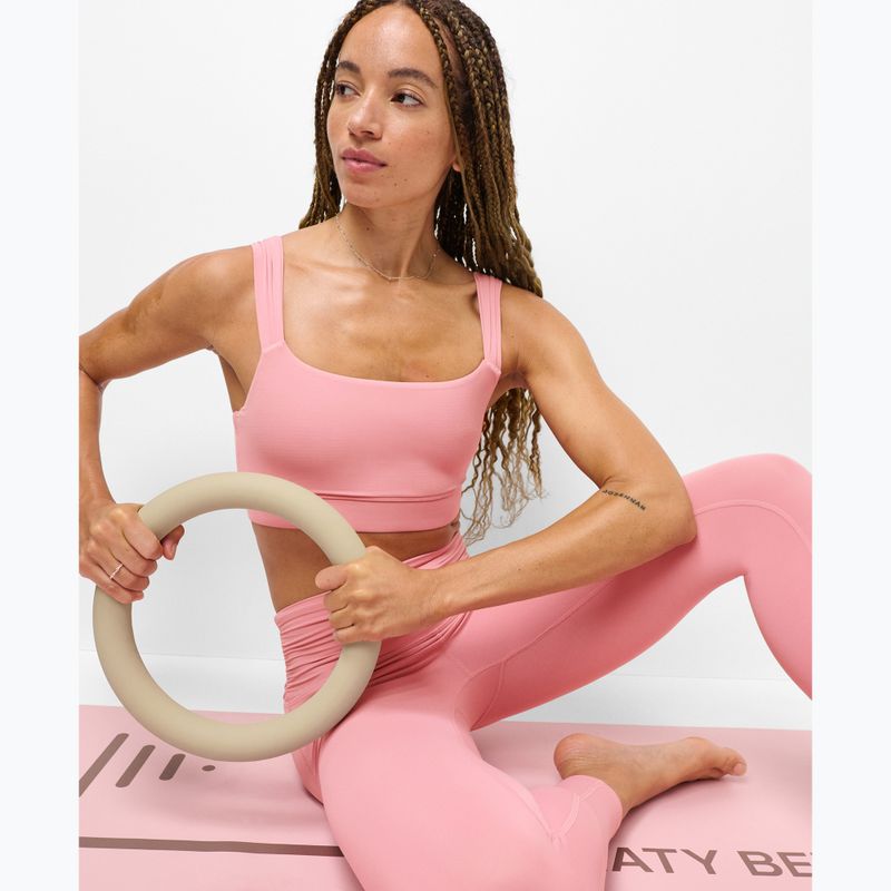 Sutien de antrenament Sweaty Betty Ultimate Studio Ruched dark deco pink 5
