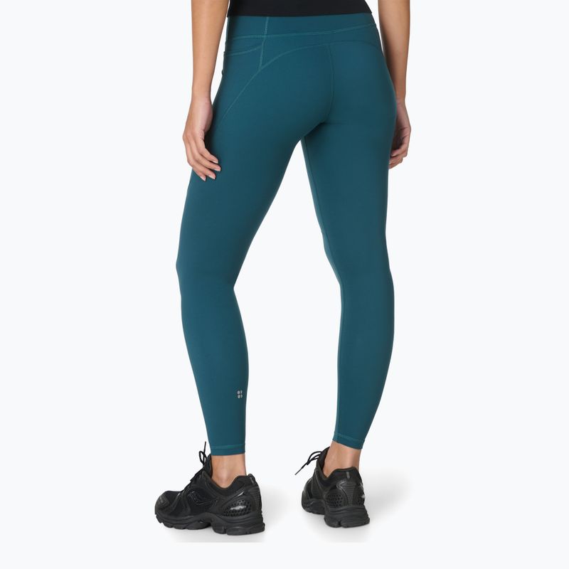Colanți de antrenament pentru femei Sweaty Betty Power Workout green 3