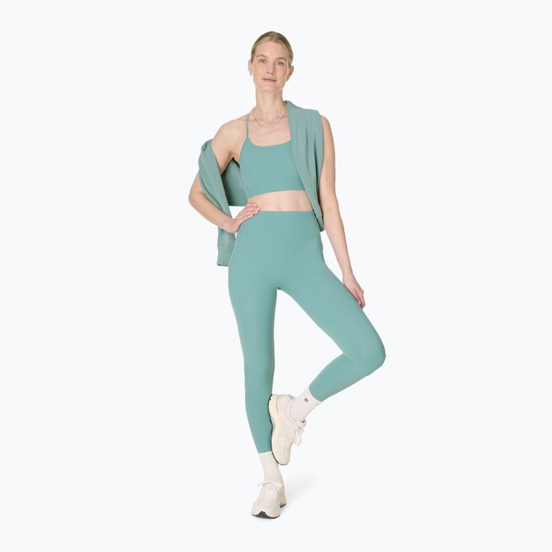 Colanți de antrenament pentru femei Sweaty Betty Ultimate Studio Ribbed green 3