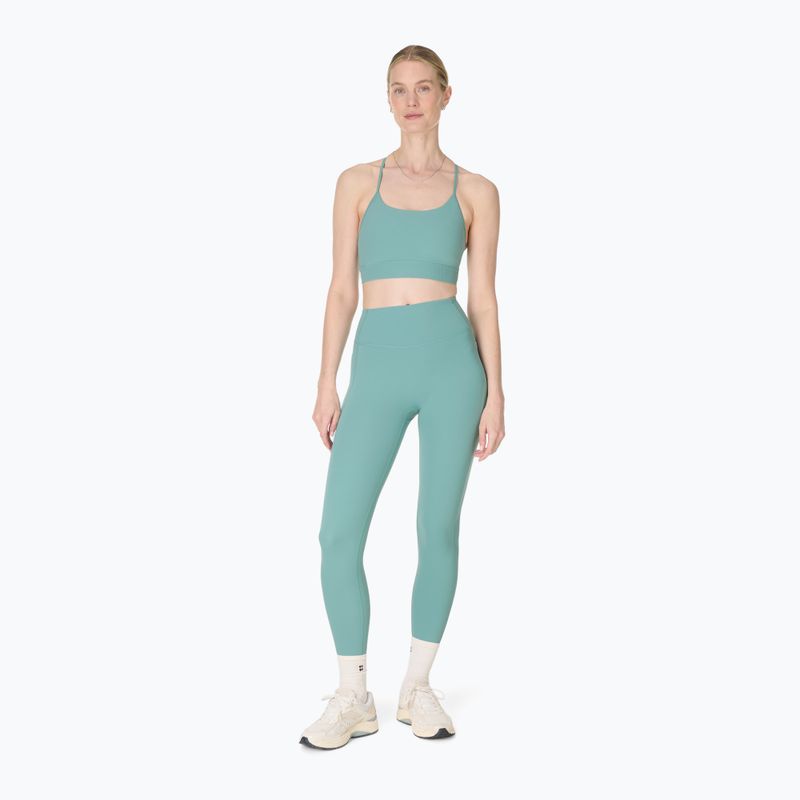 Colanți de antrenament pentru femei Sweaty Betty Ultimate Studio Ribbed green 8