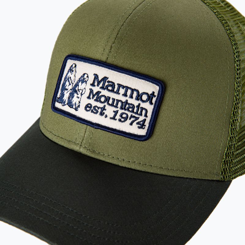 Marmot Retro Trucker pentru bărbați, verde 164101959573ONE 3