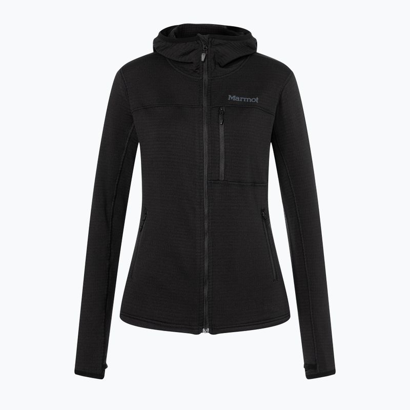 Marmot Preon bluză de trening fleece pentru femei negru M12398-001 6