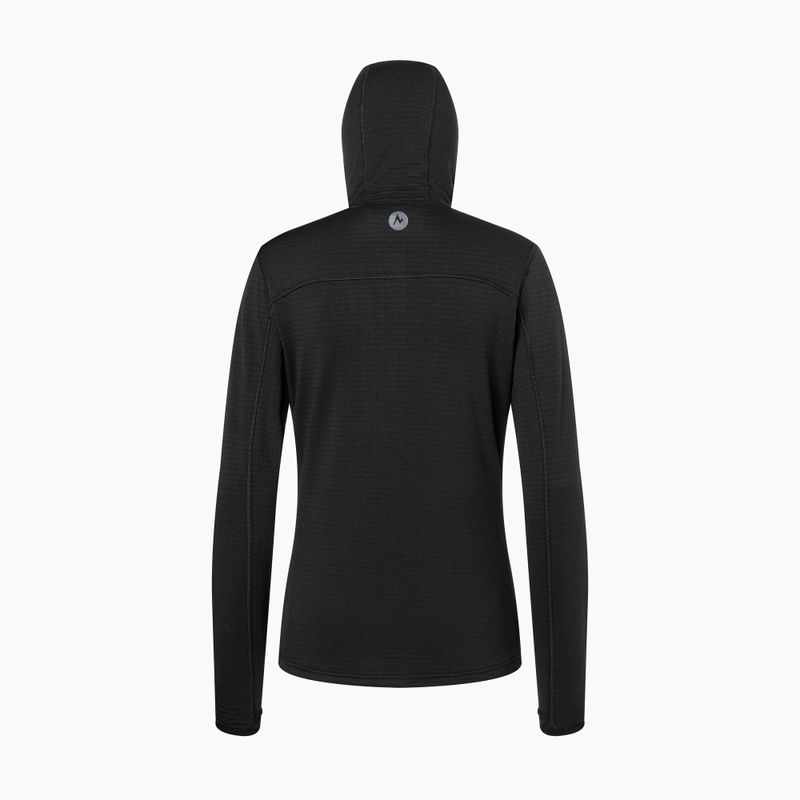 Marmot Preon bluză de trening fleece pentru femei negru M12398-001 7