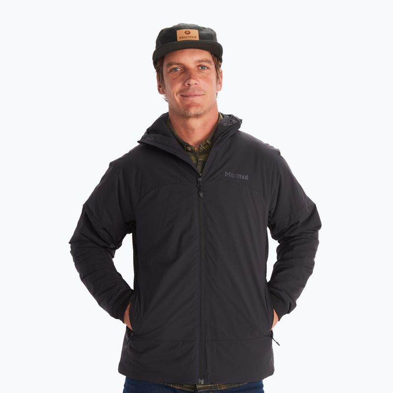 Jachetă pentru bărbați Marmot Novus LT Hybrid Hoody negru M12356 5