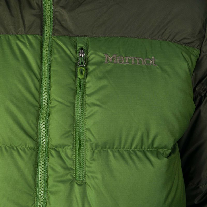Marmot Guides Down Hoody pentru bărbați  jachetă cu glugă de puf verde 73060 3