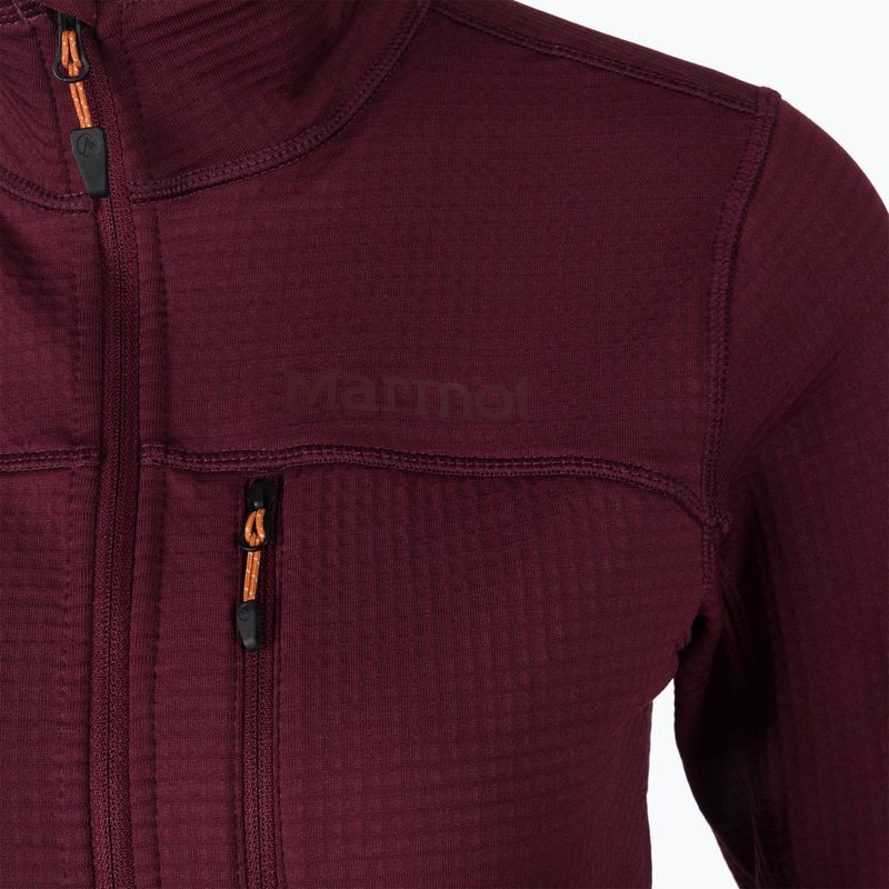 Marmot Preon bluză de trening fleece pentru femei maro M12399 3