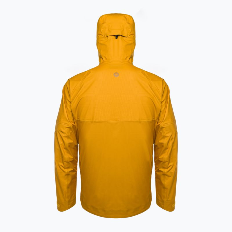 Jachetă de trekking pentru bărbați Marmot Mitre Peak Gore Tex galben M12685 3