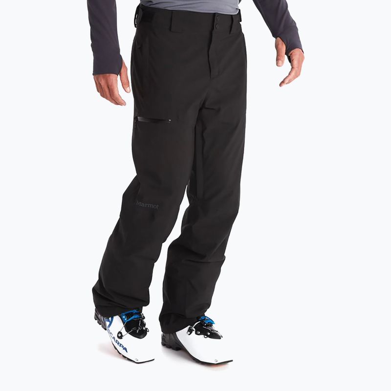 Pantaloni de schi pentru bărbați Marmot Snoblast negri M13123 5