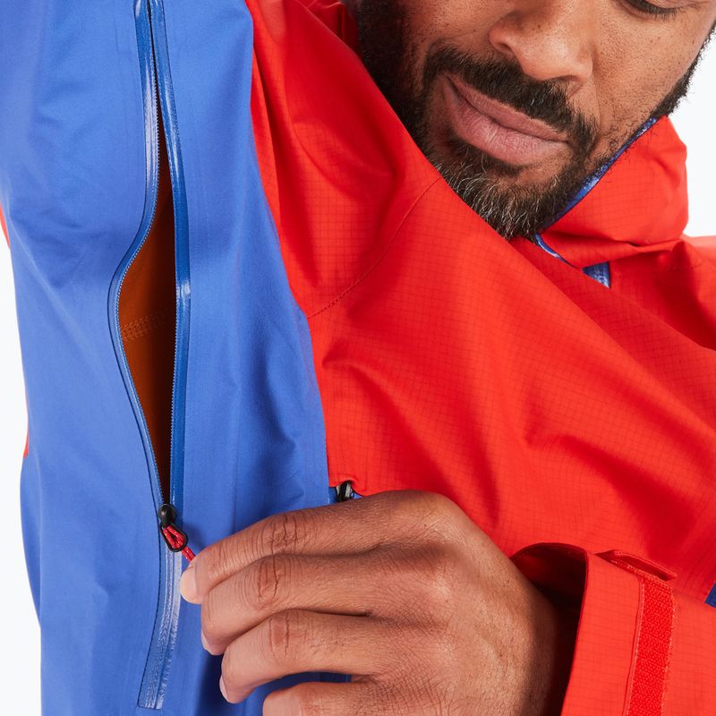 Marmot Mitre Peak GTX jachetă de ploaie pentru bărbați roșu-albastru M12685-21750 4