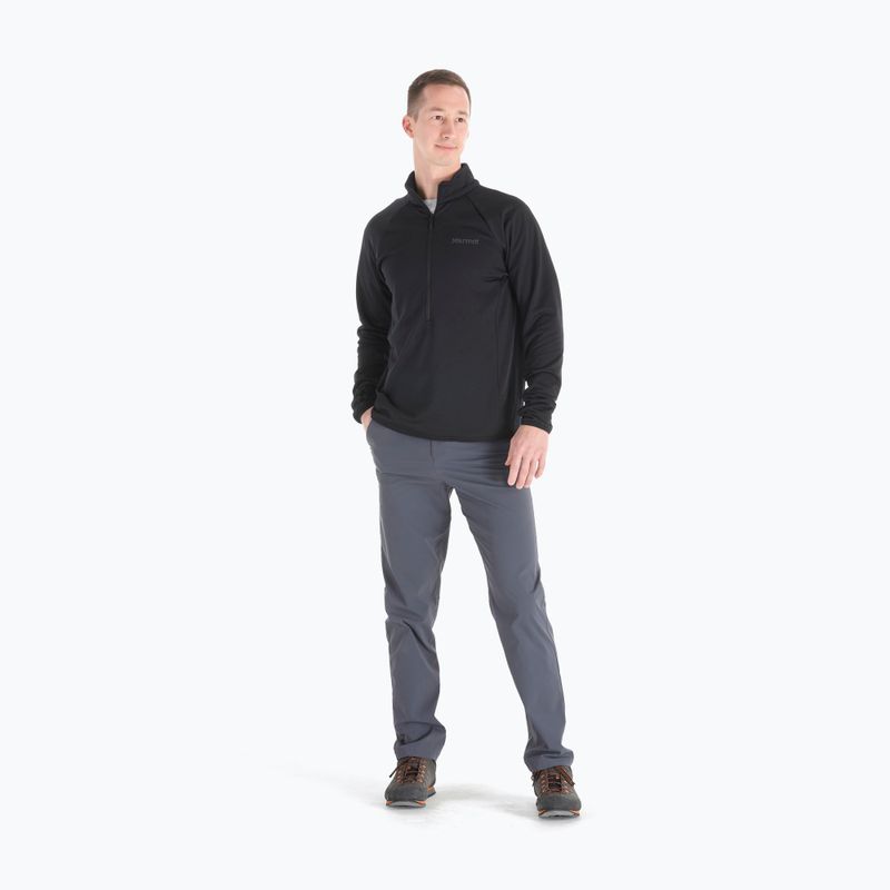 Polar pentru bărbați Marmot Leconte Fleece 1/2 Zip black 2