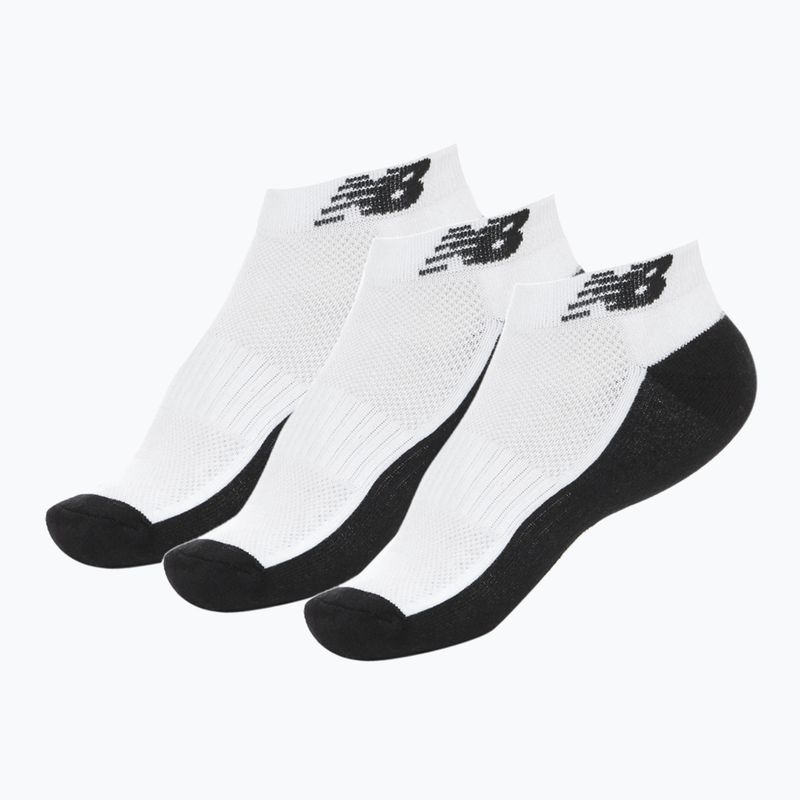 Șosete New Balance Response Performance No Show Socks 3 pary white/black