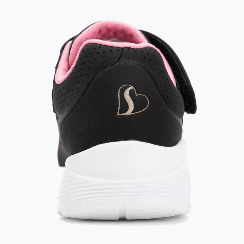 Încălțăminte pentru copii SKECHERS Uno Lite  black/rose gold 6