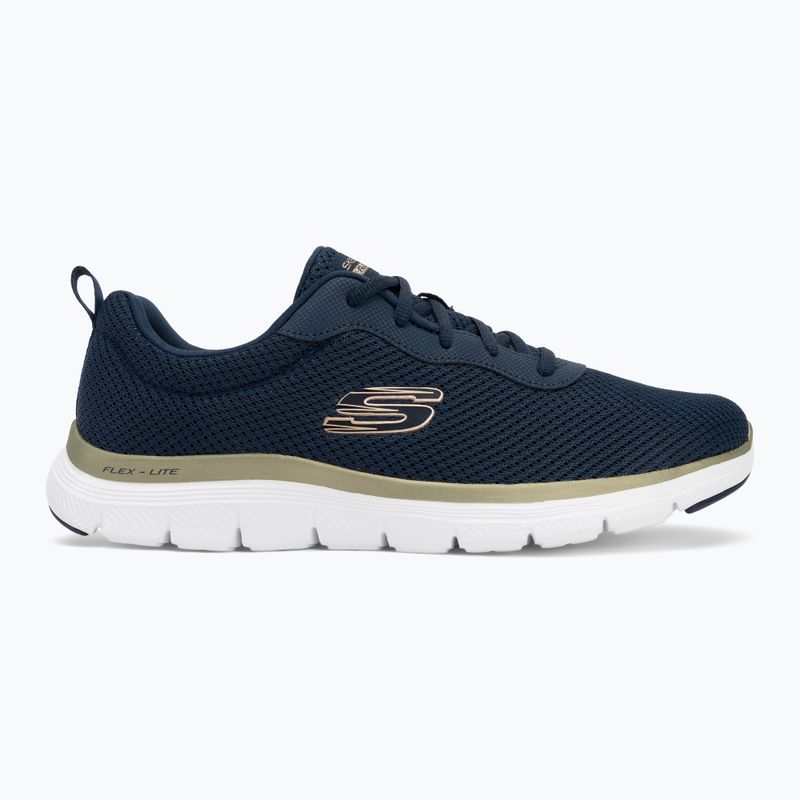 Încălțăminte pentru femei  SKECHERS Flex Appeal 4.0 Brilliant View navy/gold 2