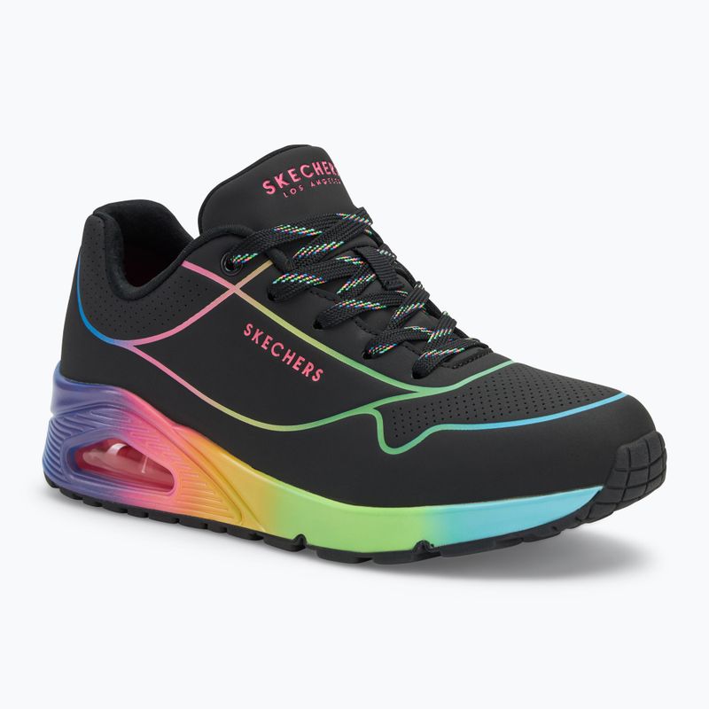 Încălțăminte pentru femei SKECHERS Uno Pop Of Sunshine black/multi neon