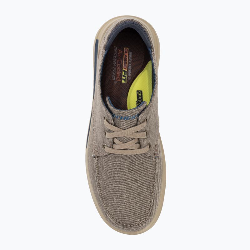 Încălțăminte pentru bărbați SKECHERS Proven Forenzo khaki 5