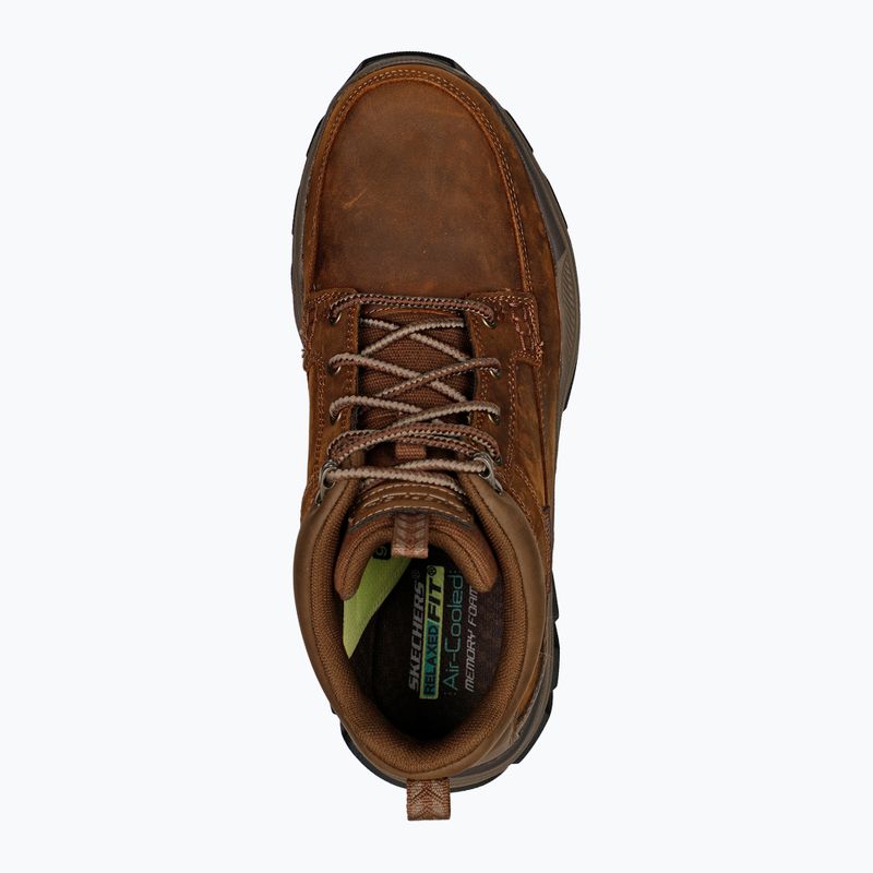 Încălțăminte pentru bărbați SKECHERS Respected Boswell dark brown 11