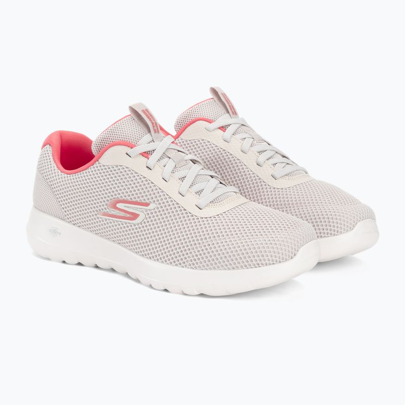 Încălțăminte pentru femei SKECHERS Go Walk Joy Light Motion white/pink 5