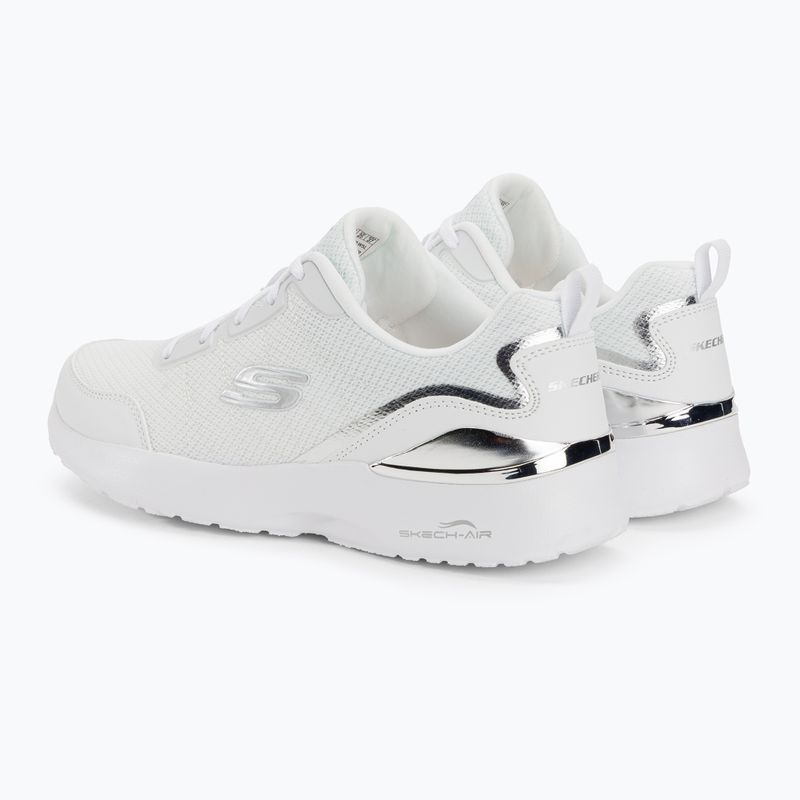 Pantofi de antrenament pentru femei SKECHERS Skechers Skech-Air Dynamight The Halcyon alb 3
