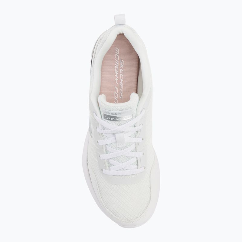 Pantofi de antrenament pentru femei SKECHERS Skechers Skech-Air Dynamight The Halcyon alb 4