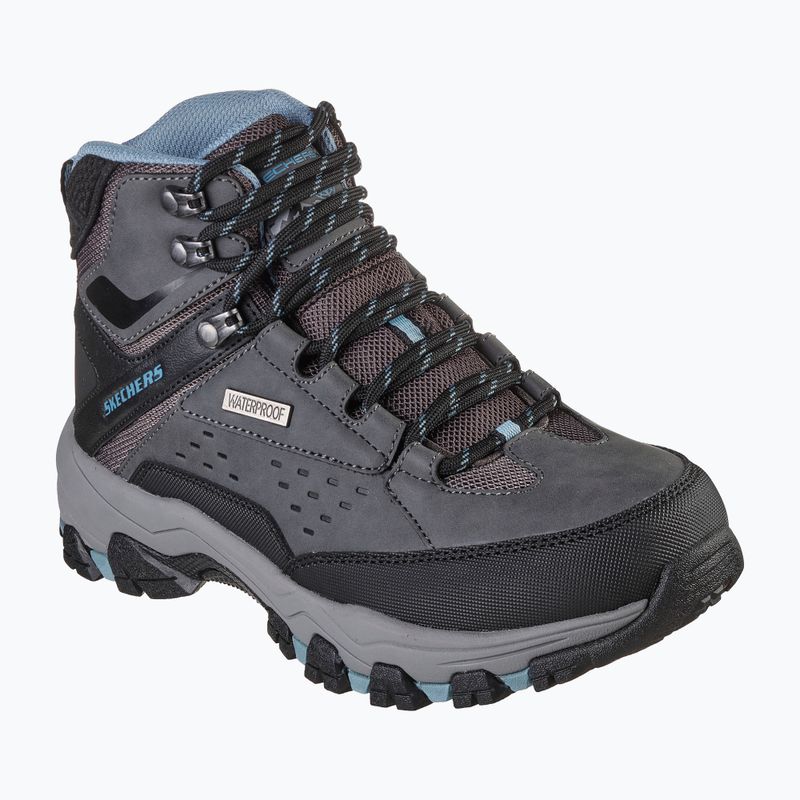 Pantofi de trekking pentru femei SKECHERS Selmen My Turf cărbune 7