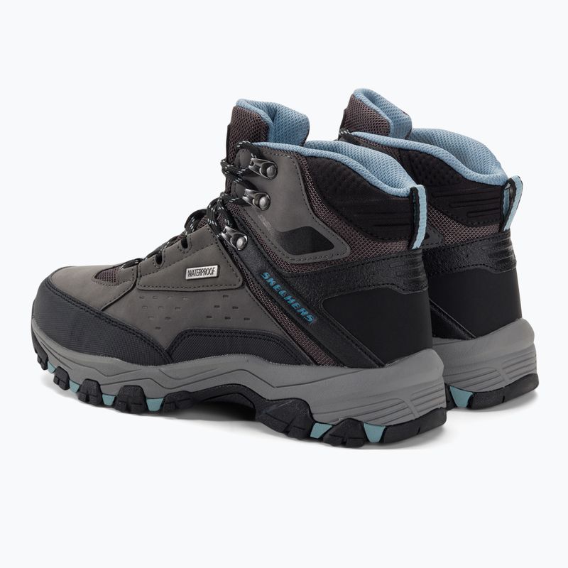 Pantofi de trekking pentru femei SKECHERS Selmen My Turf cărbune 3