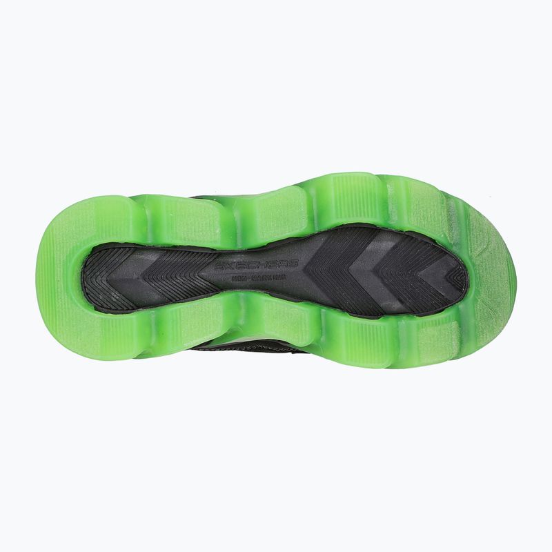 SKECHERS pantofi pentru copii Mega-Surge Flash Breeze negru/albastru/lime 11