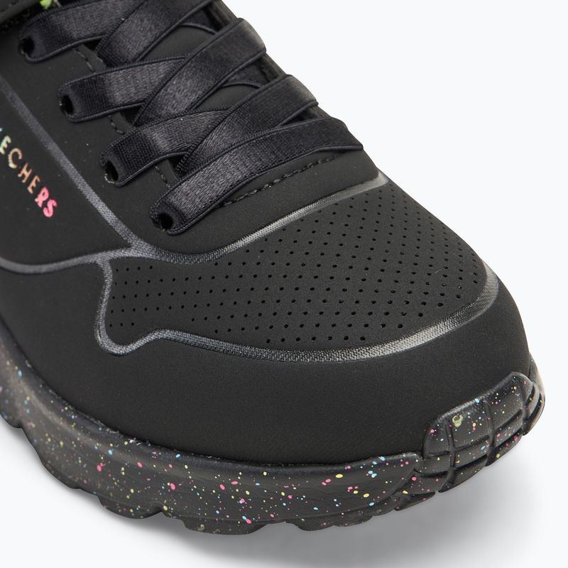 Încălțăminte pentru copii SKECHERS Uno Lite Rainbow Specks black/multicolor