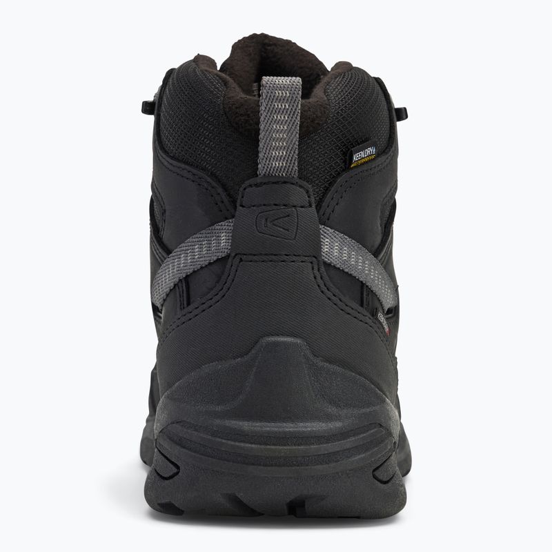 Încălțăminte de drumeție pentru bărbați KEEN Circadia Mid Polar black/steel grey 6