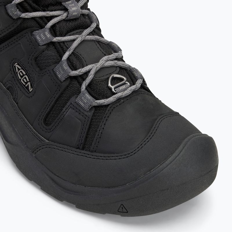 Încălțăminte de drumeție pentru bărbați KEEN Circadia Mid Polar black/steel grey 7