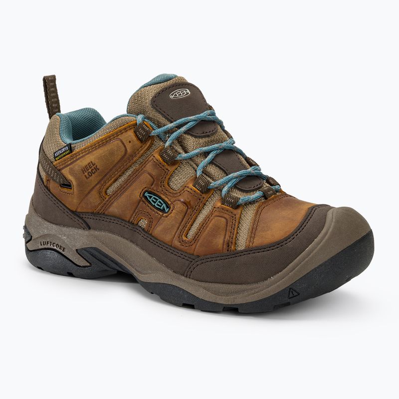 Încălțăminte de trekking pentru femei KEEN Circadia WP syrup/north atlantic