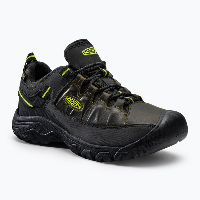 Cizme de trekking pentru bărbați KEEN Targhee III Wp verde-negru 1026860