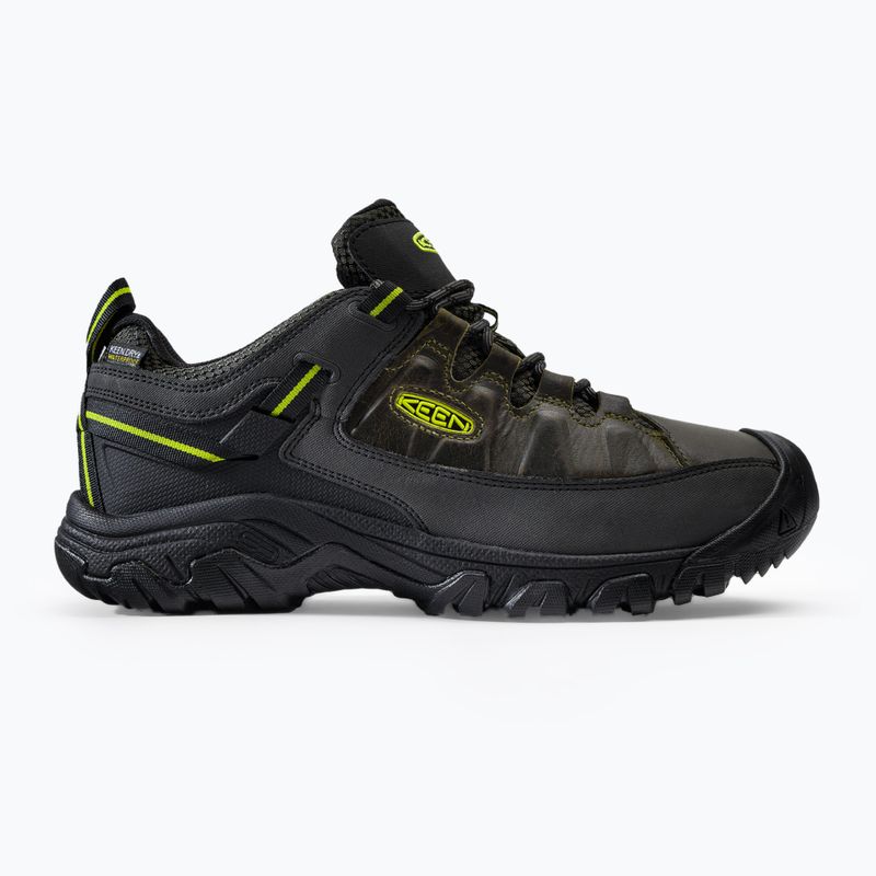 Cizme de trekking pentru bărbați KEEN Targhee III Wp verde-negru 1026860 2