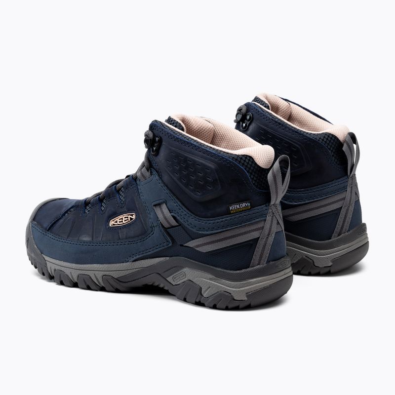 Cizme de trekking pentru femei KEEN Targhee III Mid albastru marin 1026863 3