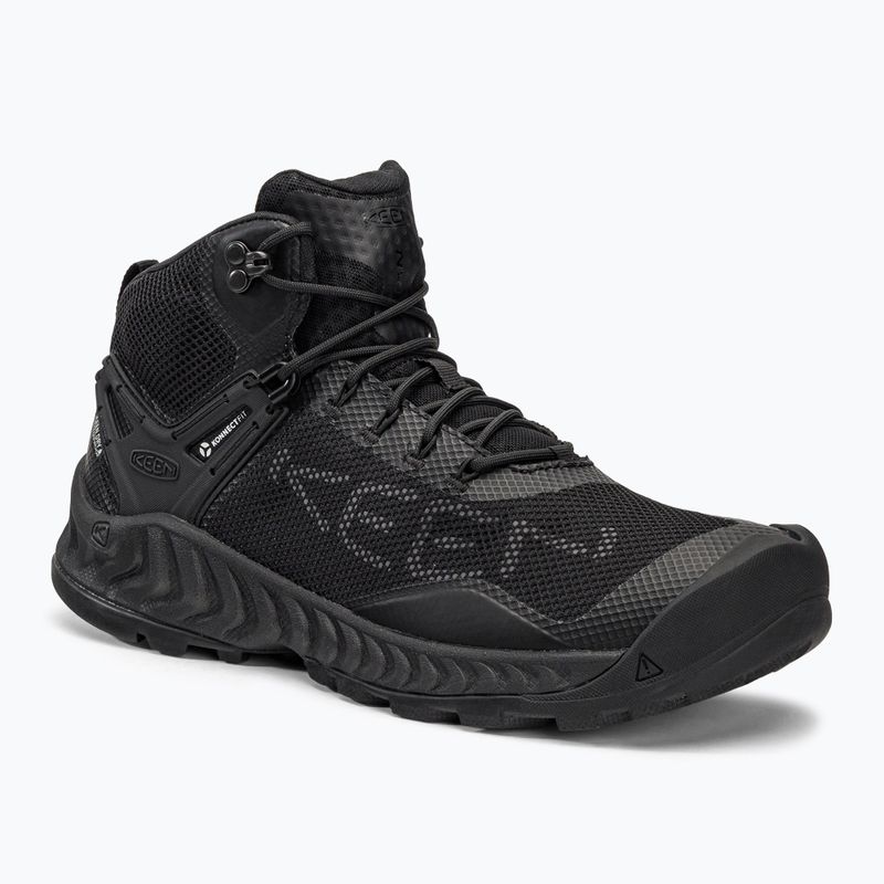 KEEN Nxis Evo Mid WP cizme de trekking pentru bărbați negru 1027191