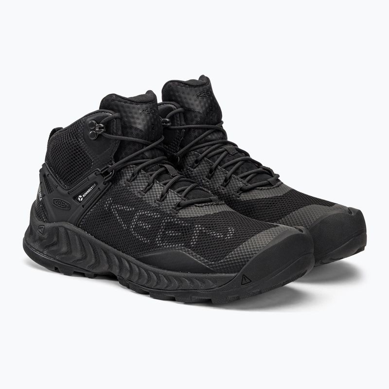 KEEN Nxis Evo Mid WP cizme de trekking pentru bărbați negru 1027191 4