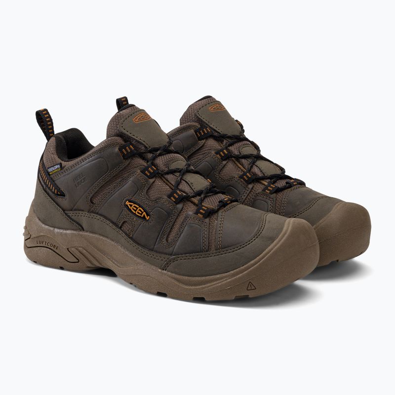KEEN Circadia WP cizme de trekking pentru bărbați maro 1027259 4