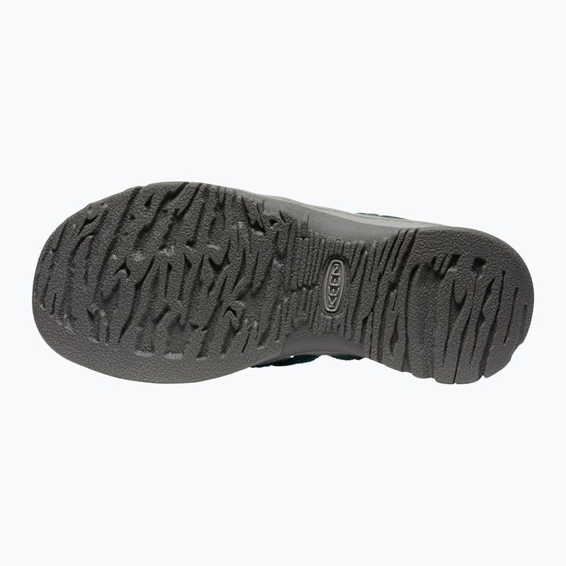 Sandale de trekking pentru femei Keen Whisper Sea Moss albastre 1027362 15