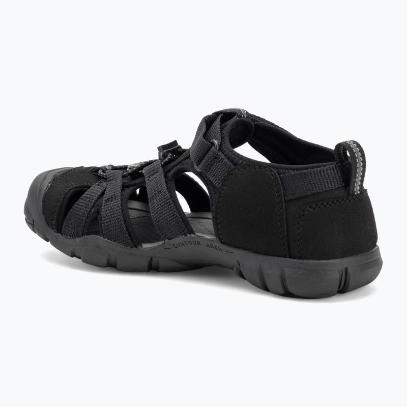 Sandale pentru juniori KEEN Seacamp II CNX black/ grey 3