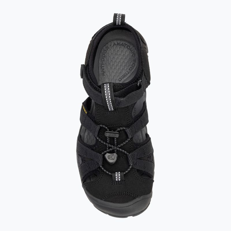 Sandale pentru juniori KEEN Seacamp II CNX black/ grey 5