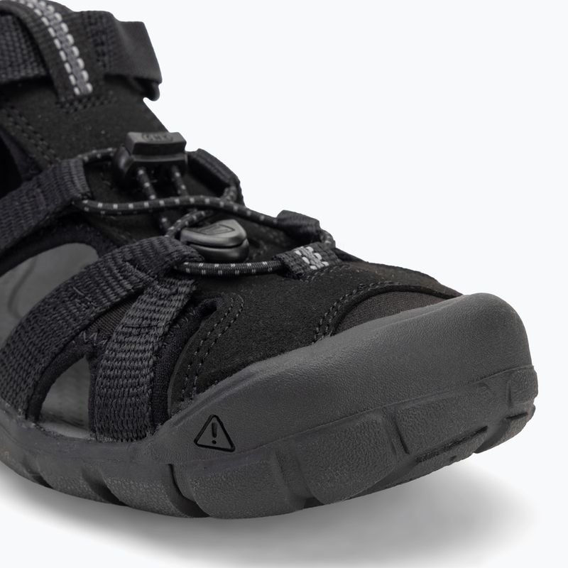Sandale pentru juniori KEEN Seacamp II CNX black/ grey 7