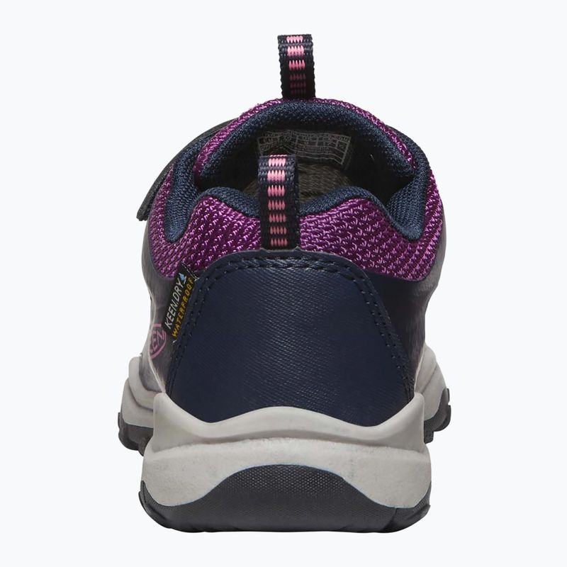 Încălțăminte de drumeții pentru copii KEEN Wanduro Low WP sky captain/charisma 7