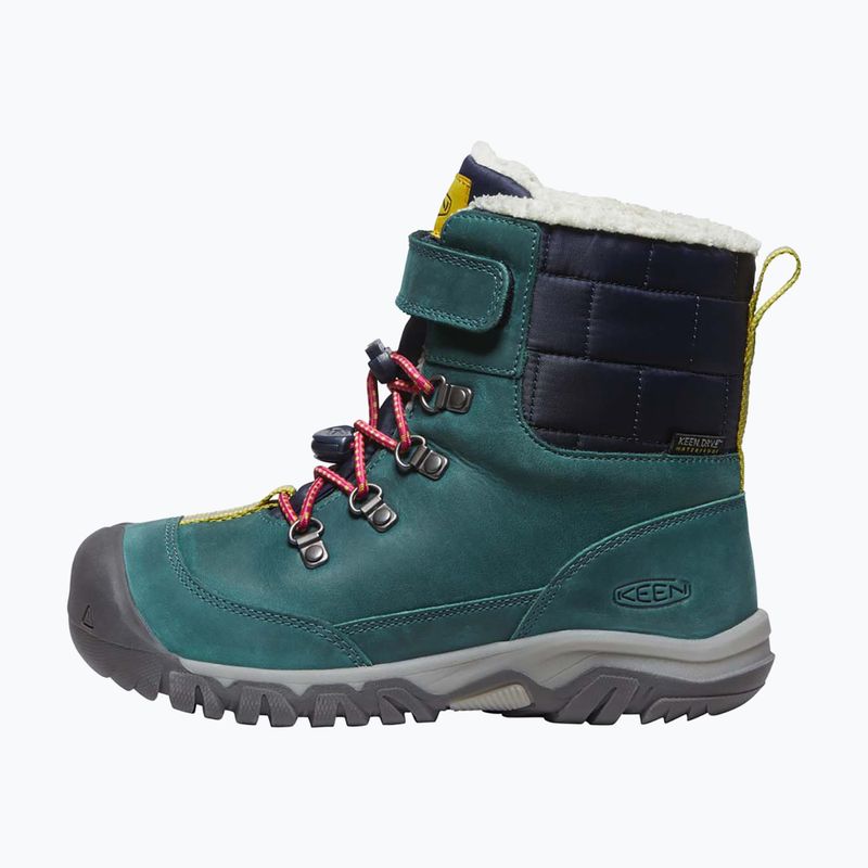 KEEN Kanibou WP Deep lagoon/jazzy cizme de trekking pentru copii 8