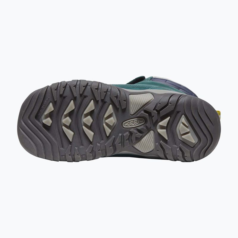 KEEN Kanibou WP Deep lagoon/jazzy cizme de trekking pentru copii 12