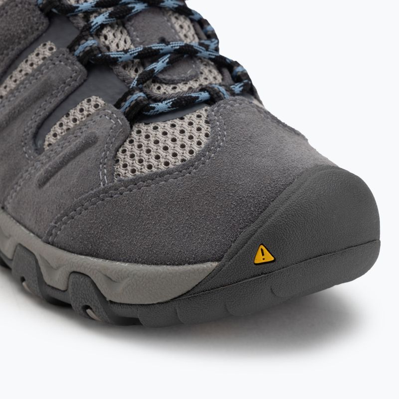 Încălțăminte de trekking pentru femei KEEN Headout Mid Waterproof steel grey/blue heaven 7