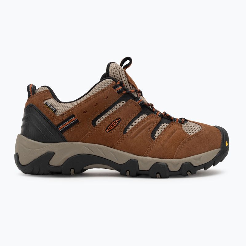 Încălțăminte de trekking pentru bărbați KEEN Headout Waterproof bison/fossil orange 2