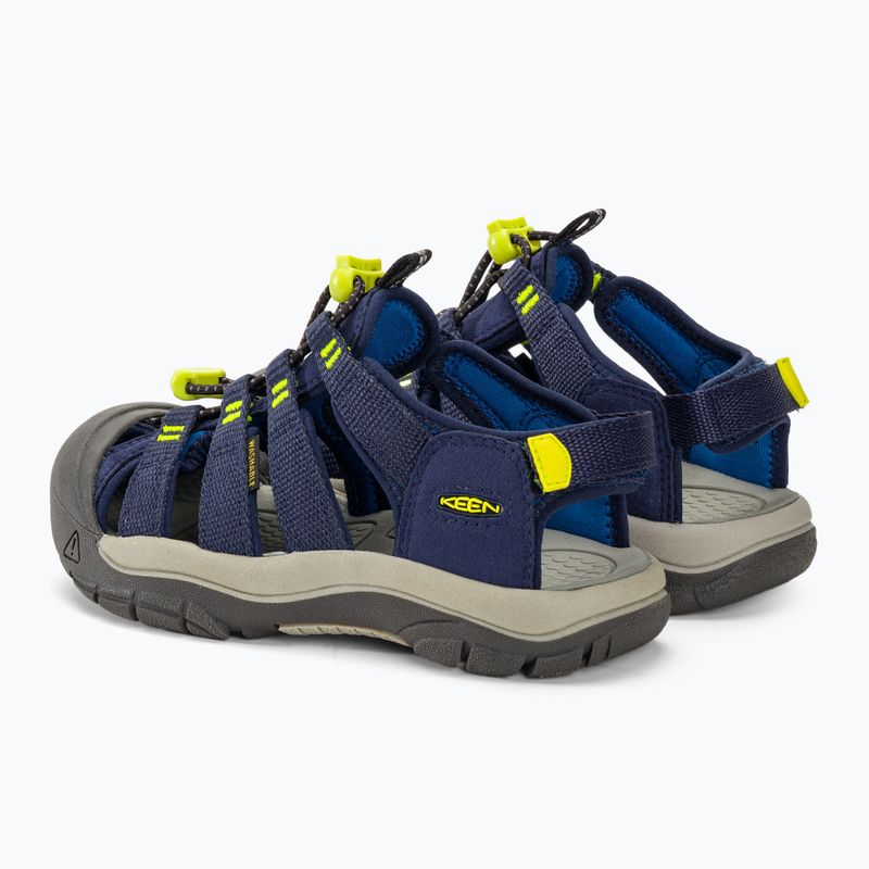 Sandale pentru copii KEEN Newport Boundless navy academy/evening primrose 3