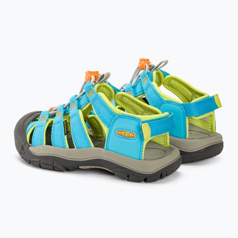 Sandale pentru copii KEEN Newport Boundless blue atoll/daiquiri green 3